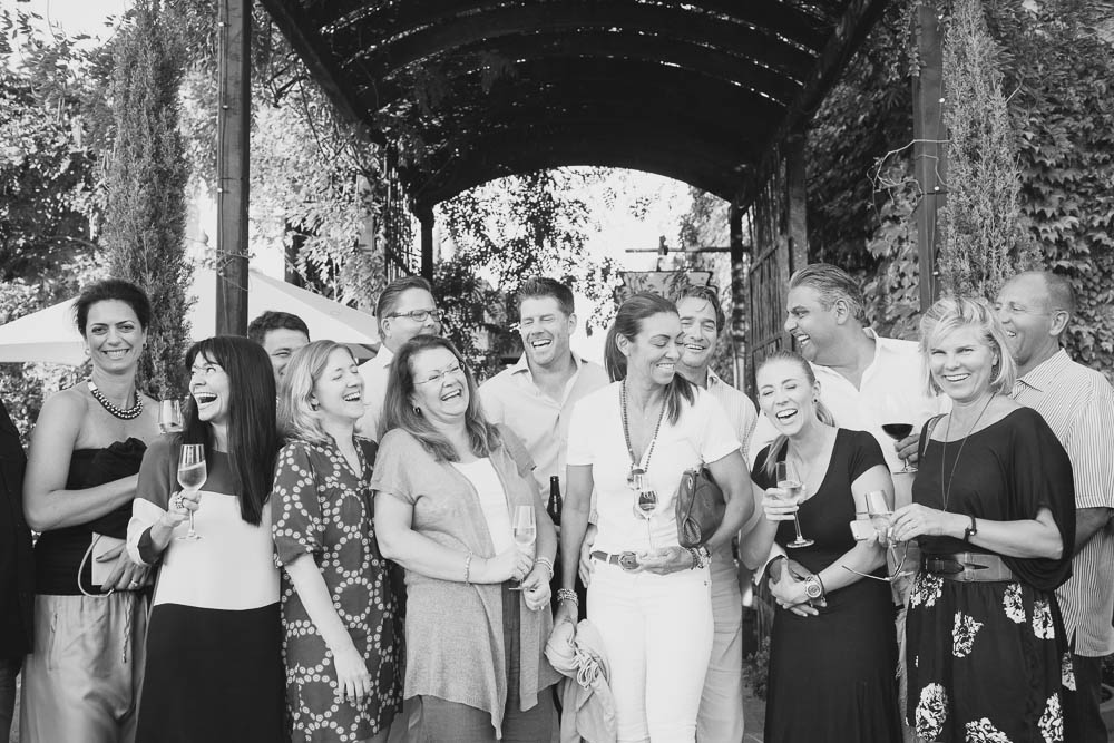 Cocktails & Croquet in White. A 40th Birthday in Napa Flytographer