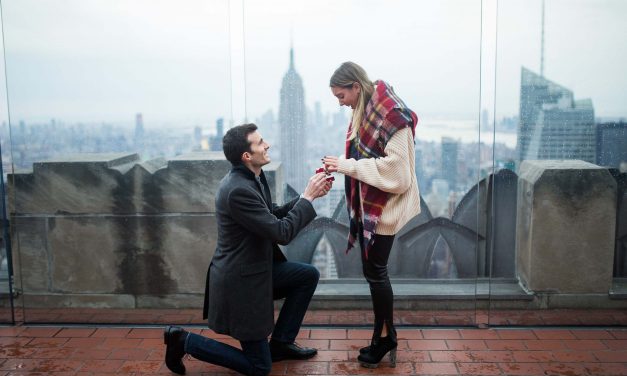 A Heartfelt Proposal at the Top of the Rock