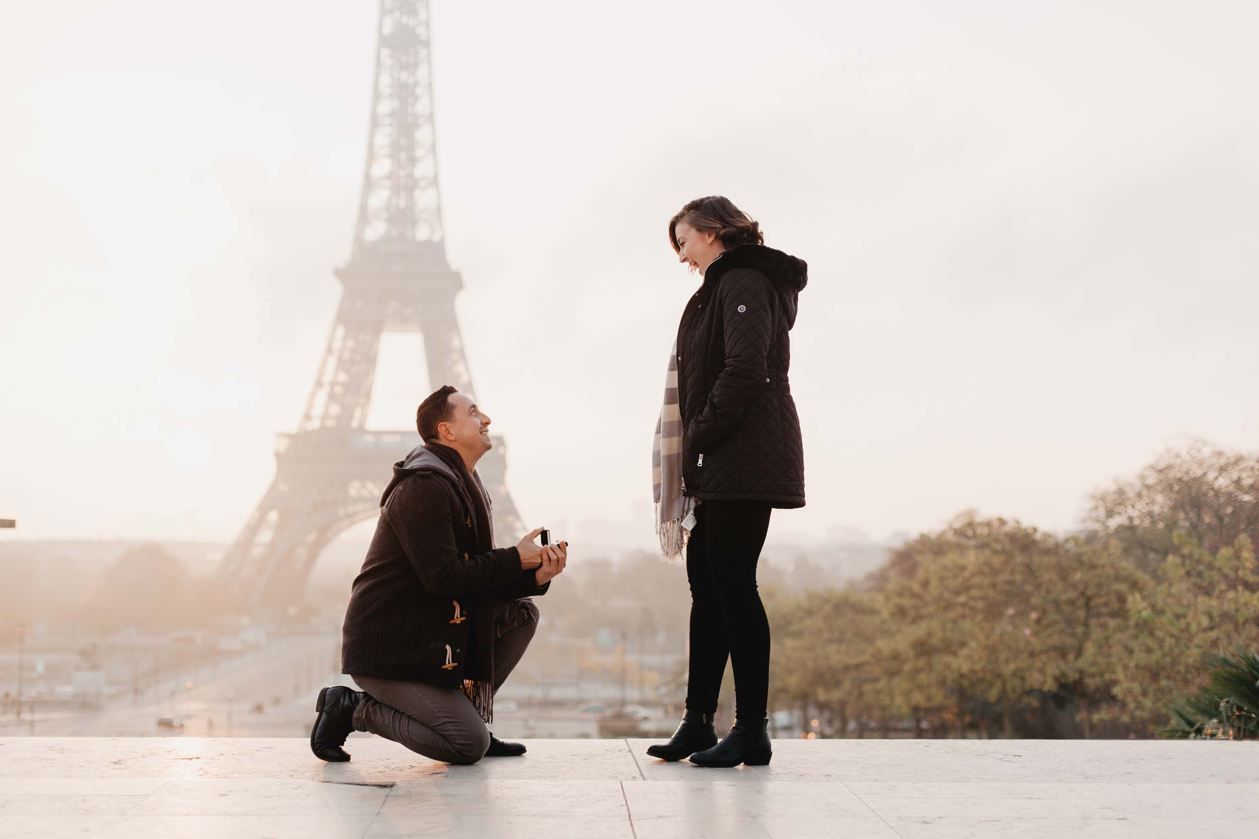 This Epic Paris Proposal Will Inspire You to Dream Big